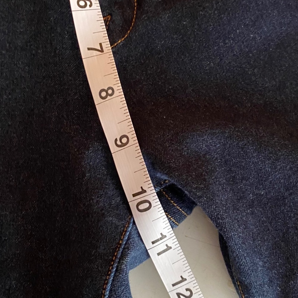 FRAME Le High Skinny Jeans Dark Wash Denim Size 29 - Picture 7 of 8